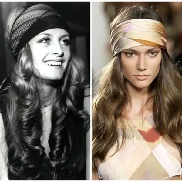 70's hairstyles with headbands