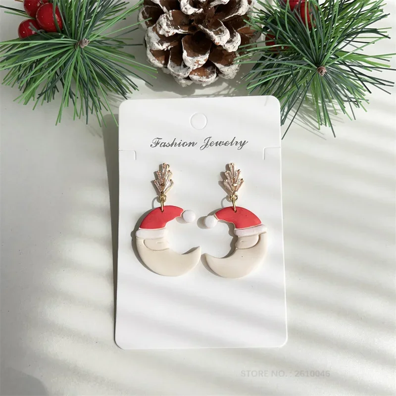 diy christmas earrings