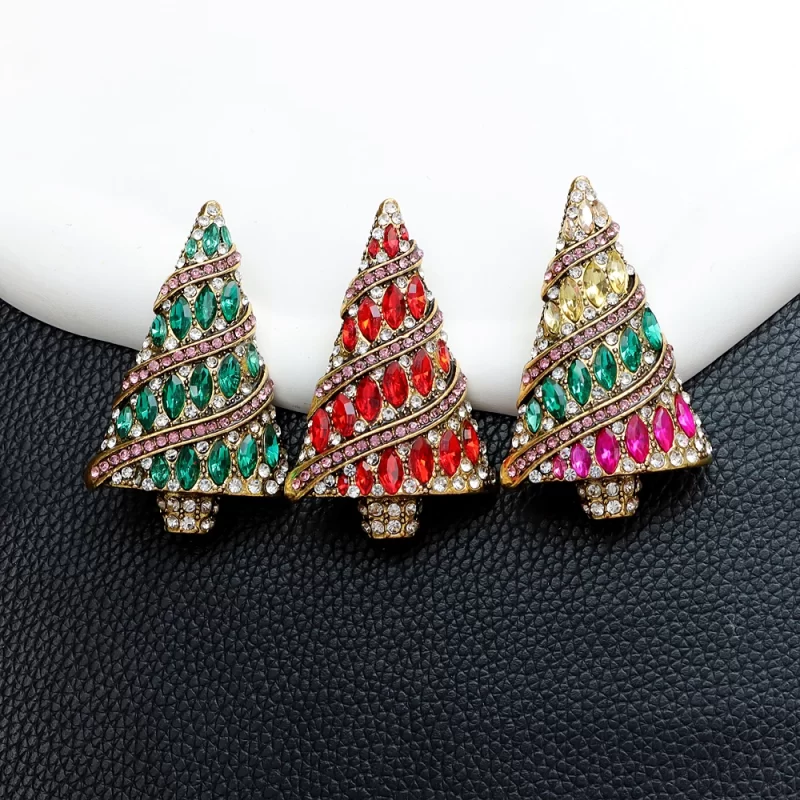 vintage jewelry christmas tree