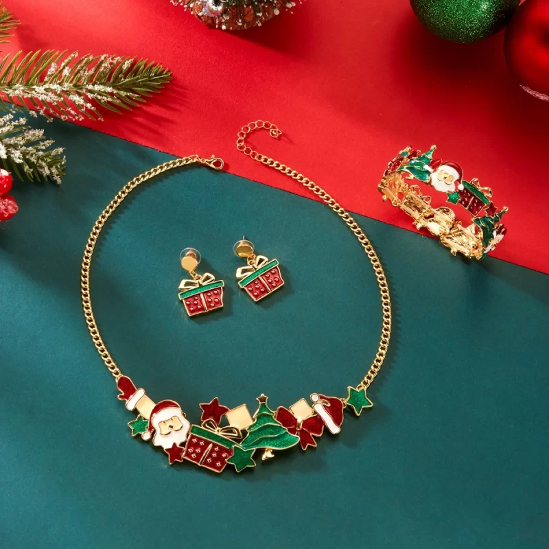 christmas jewelry set