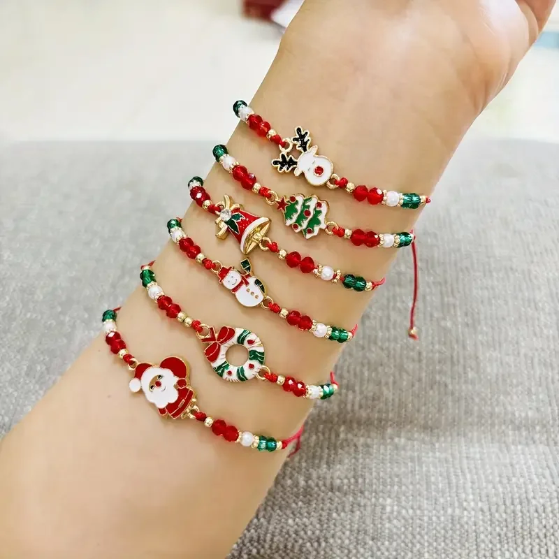 christmas friendship bracelets