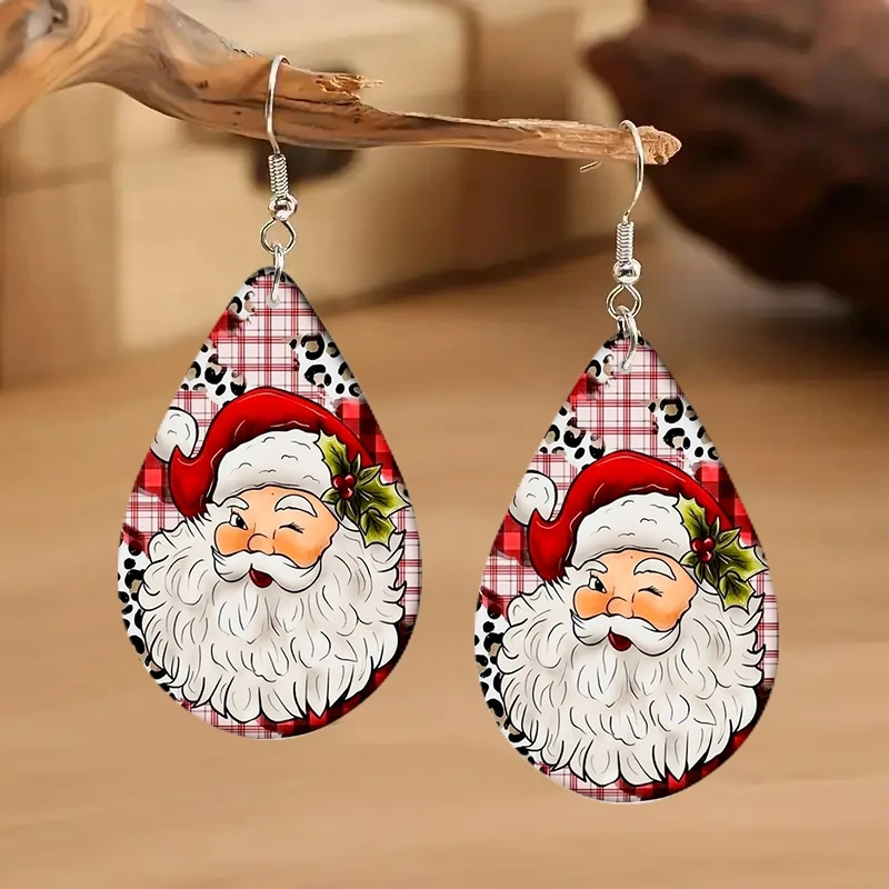 cute christmas earrings
