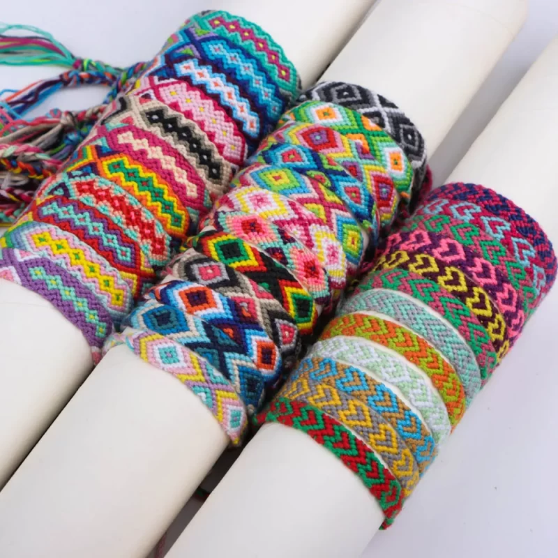 embroidery floss bracelets