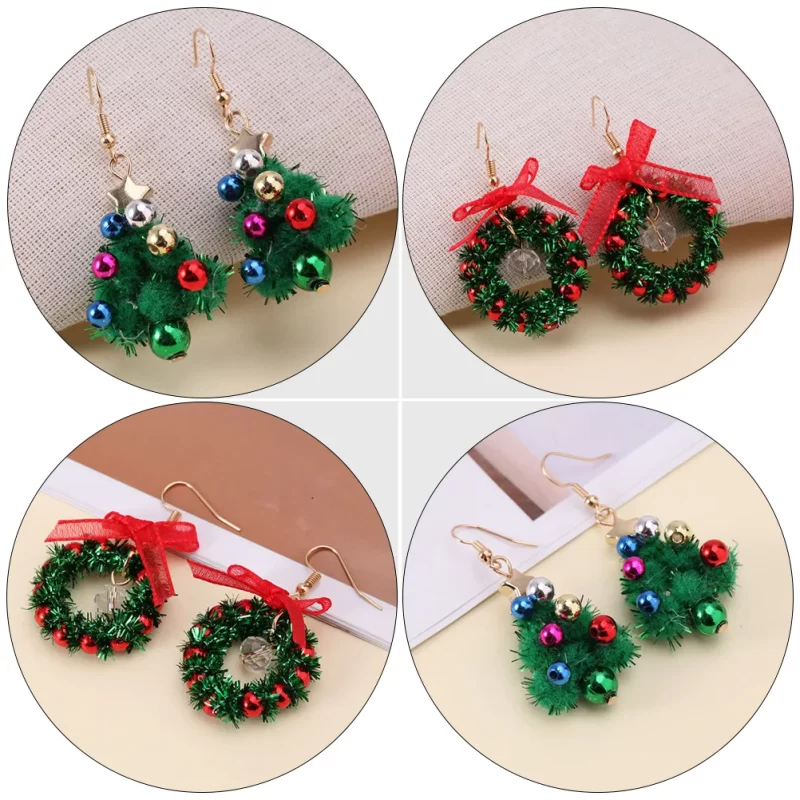 elegant christmas earrings