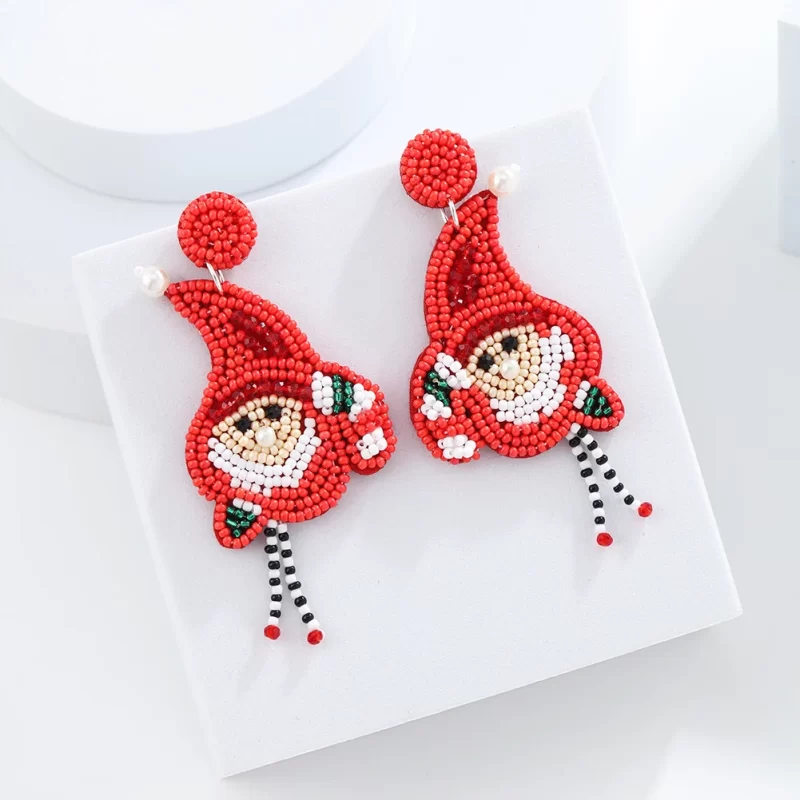 cute christmas earrings