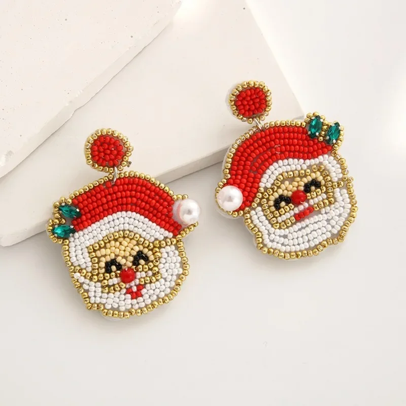 cute christmas earrings