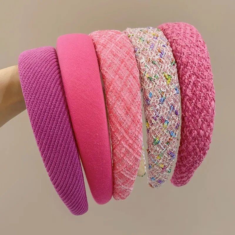 pink headbands