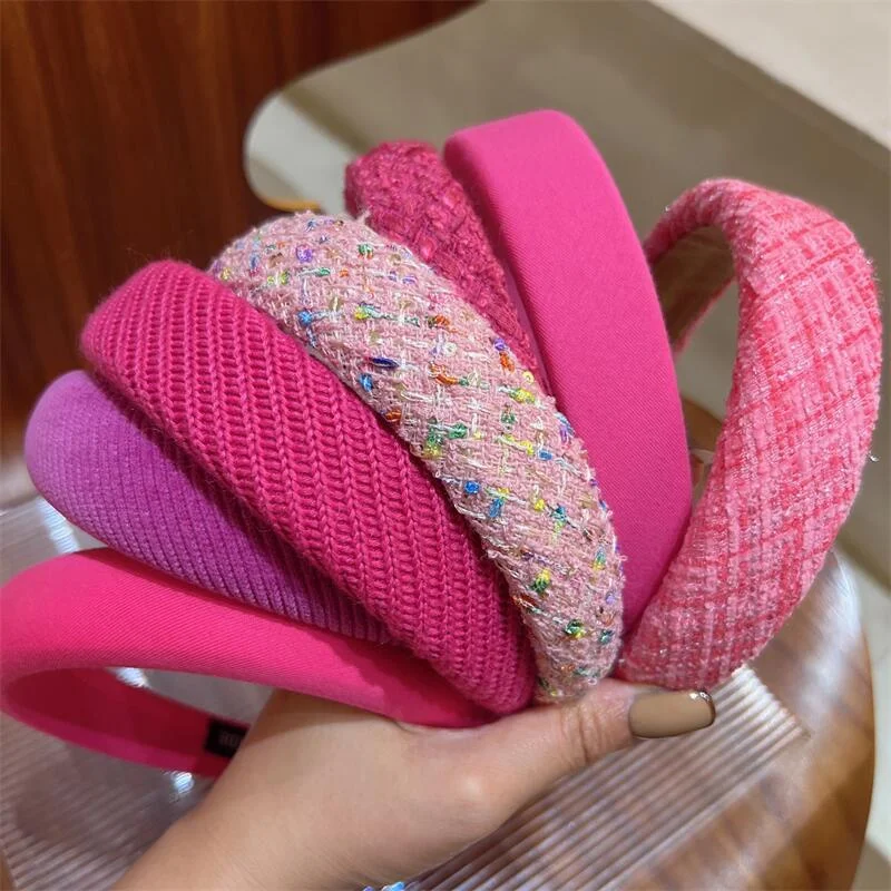pink headbands