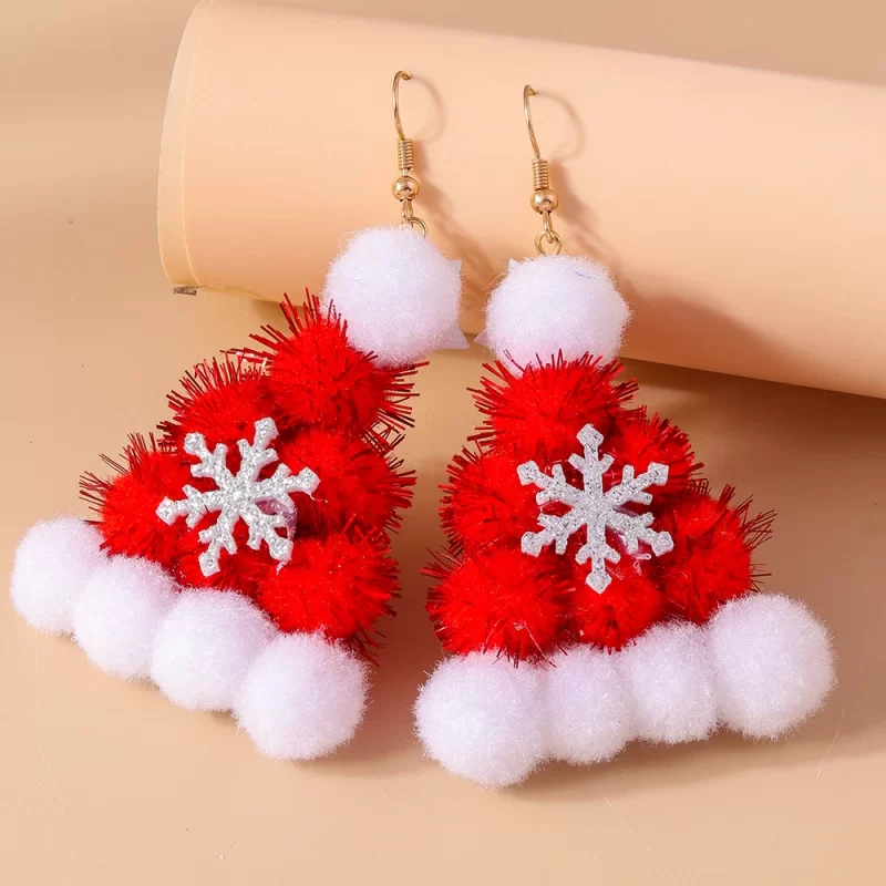 cute christmas earrings