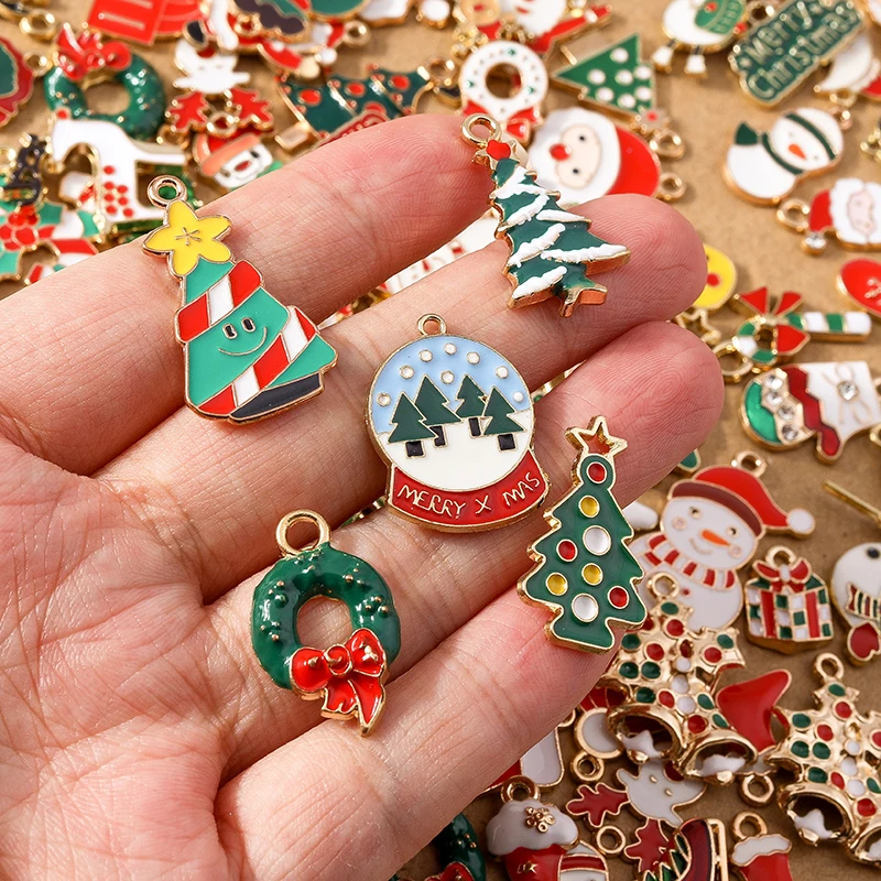 christmas charms for bracelets