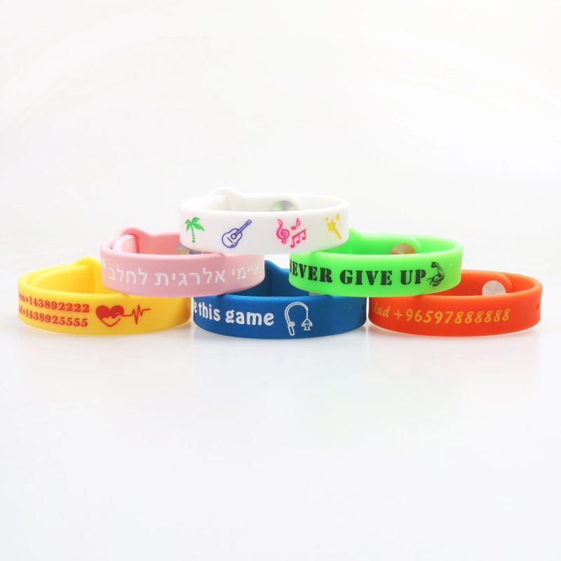 plastic bracelets