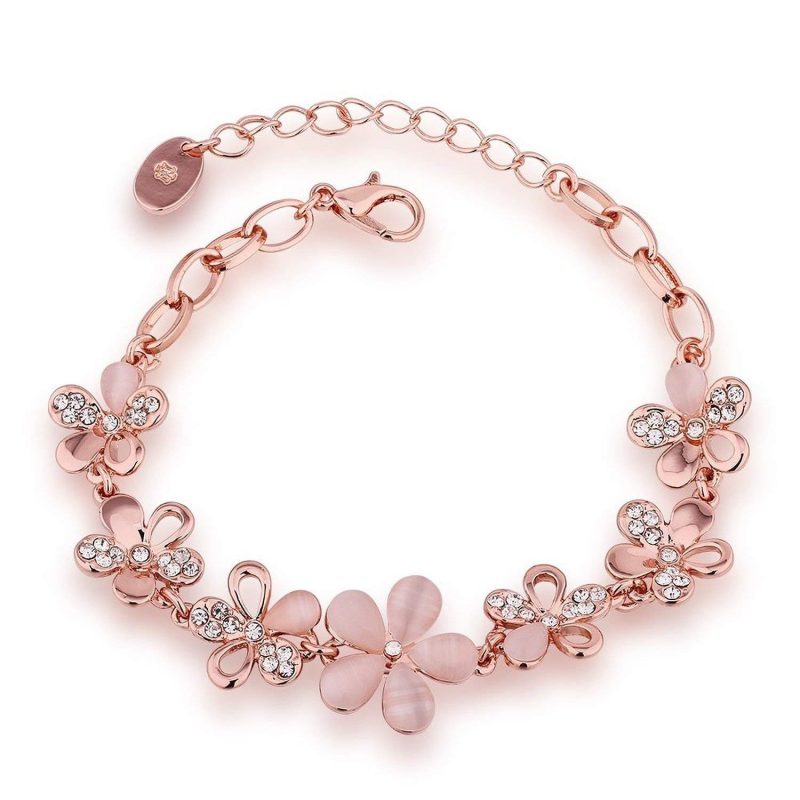rose gold bracelets for women