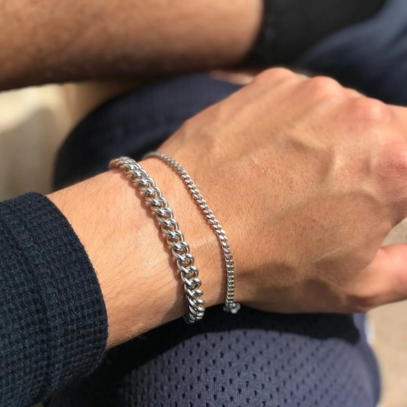 mens chain bracelets
