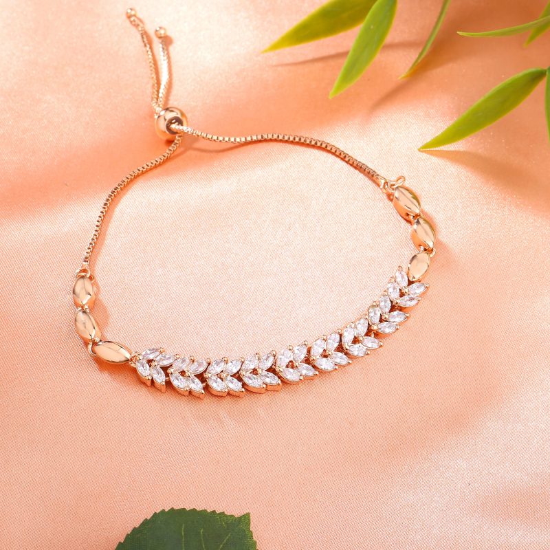 rose gold bracelets for women