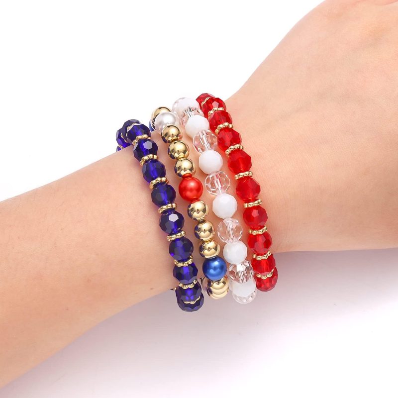 red bracelets