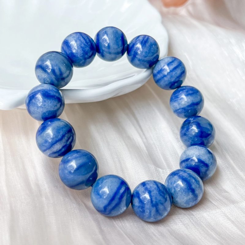 blue bracelets
