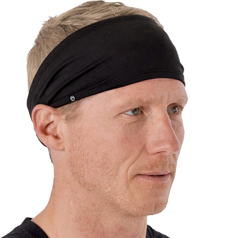 men with headbands