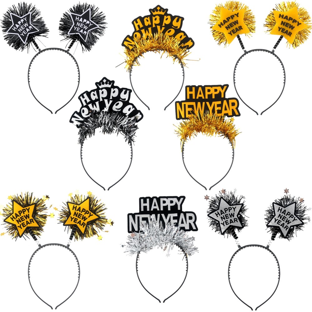 new years headbands