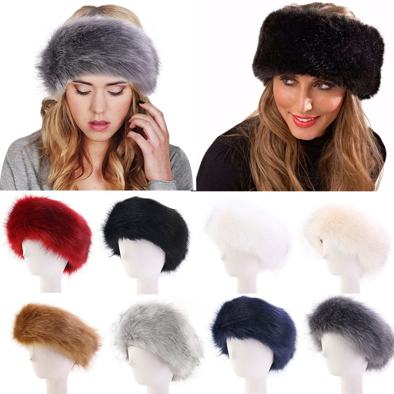 fur headbands