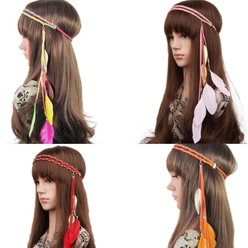 classic 70's hairstyles with headbands