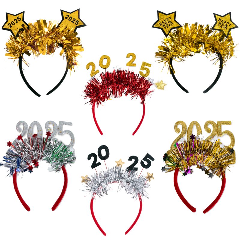 new years headbands