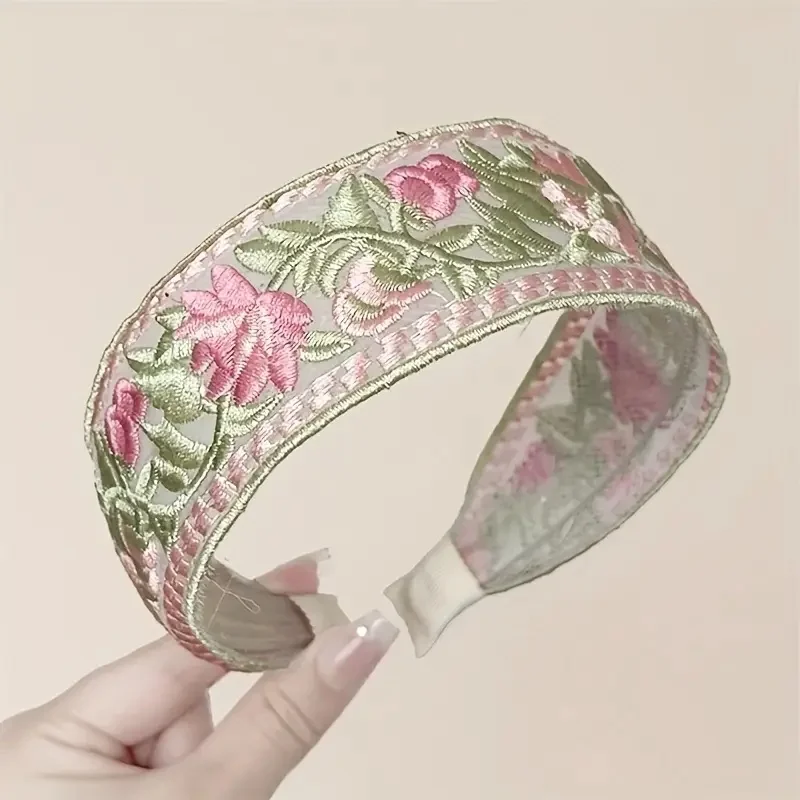 embroidered headbands