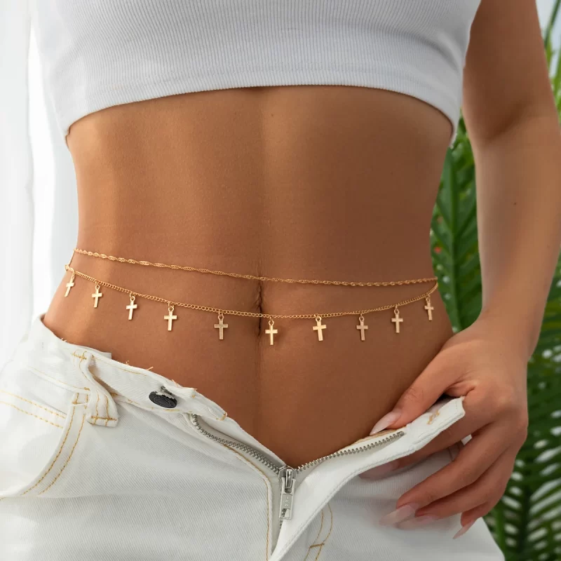 waist chain gold