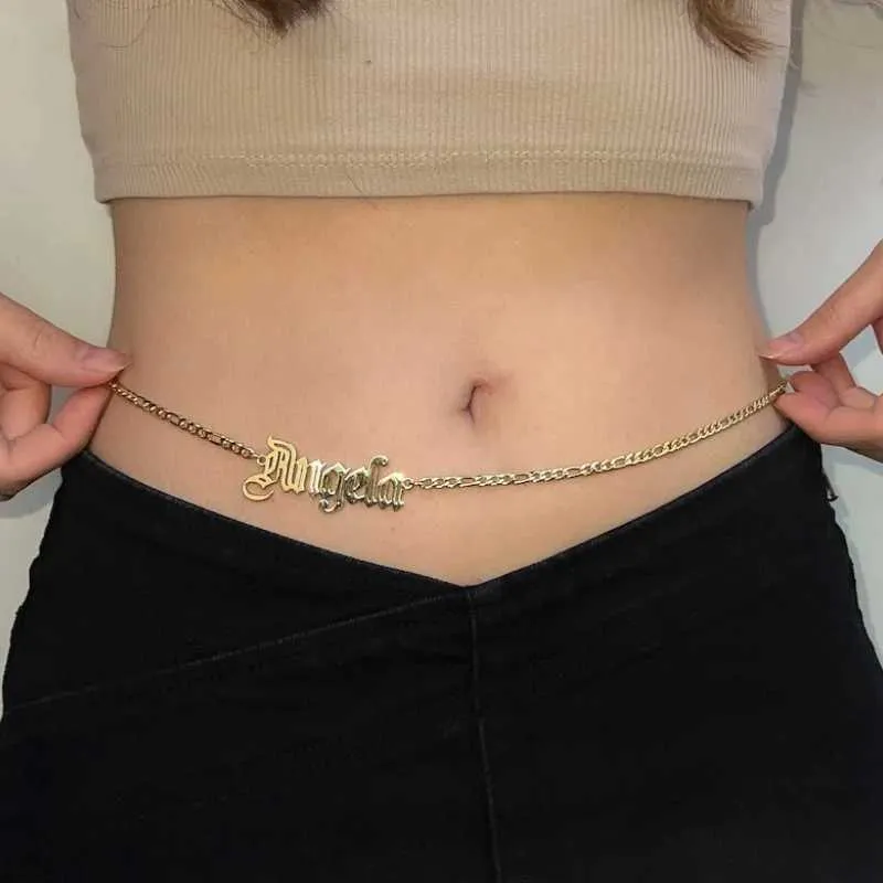 waist chain gold