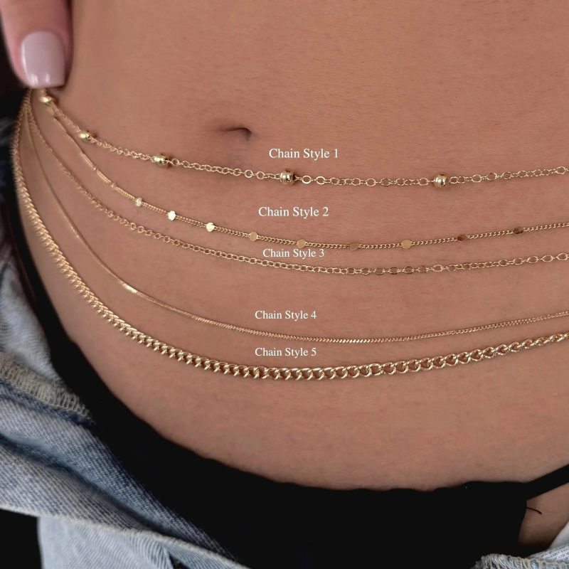 permanent waist chain