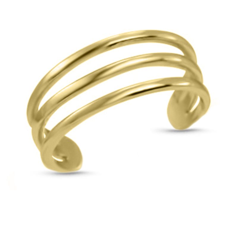 14k gold toe ring