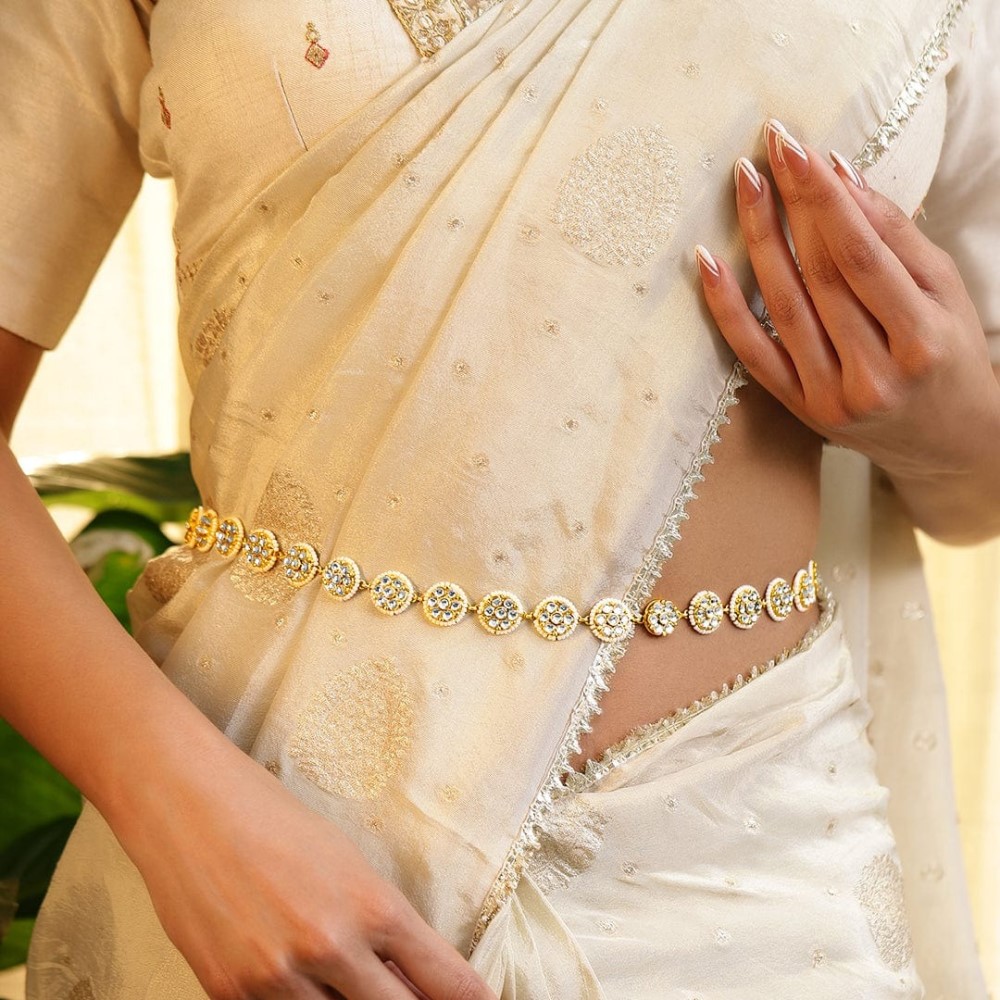waist chain for saree