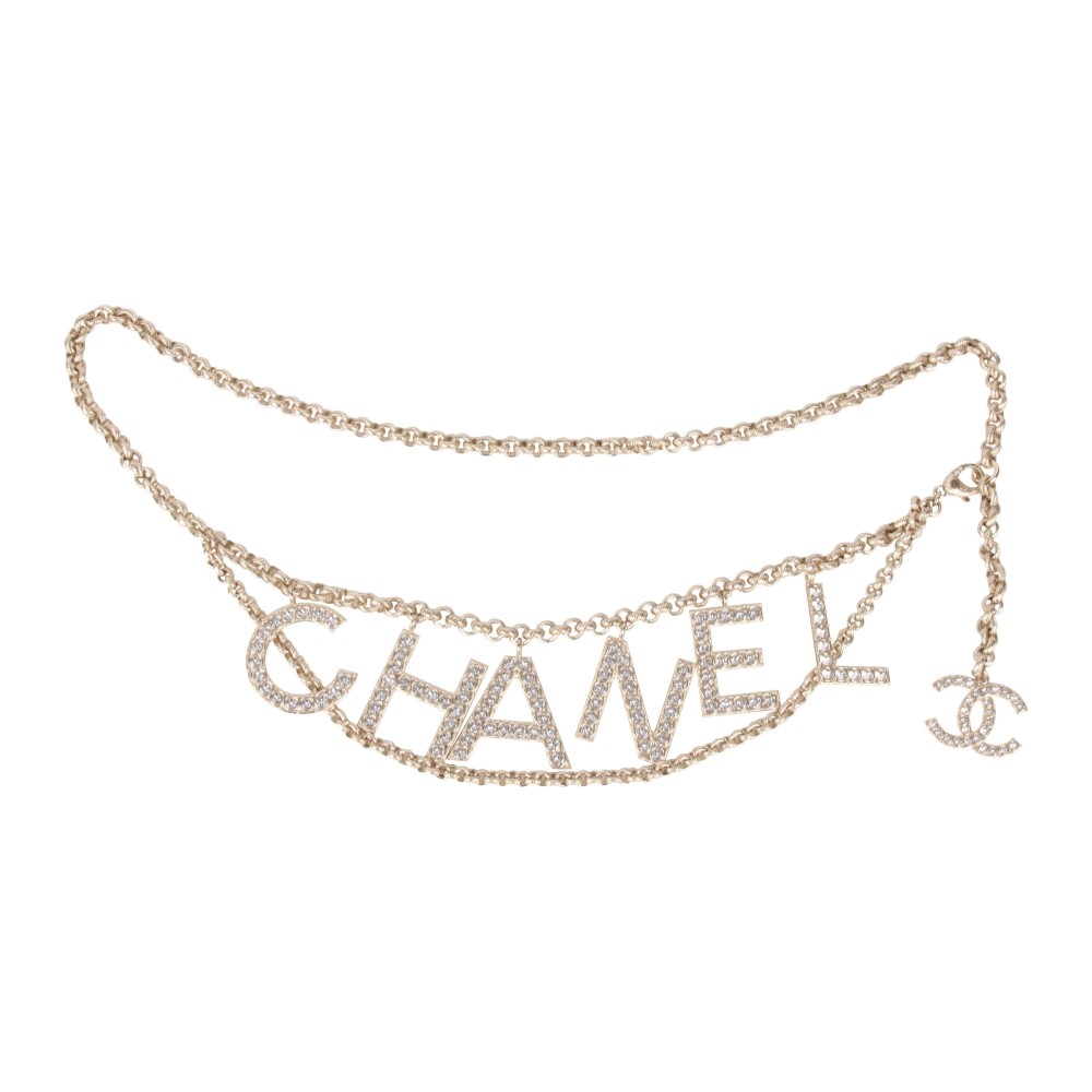 chanel waist chain