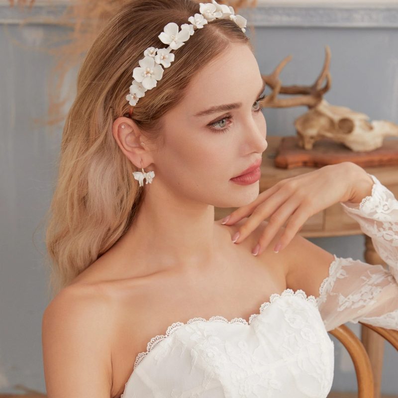 wedding headbands for bride