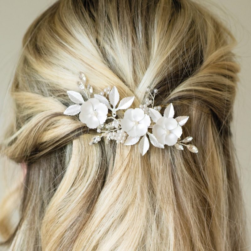 flower hairclip