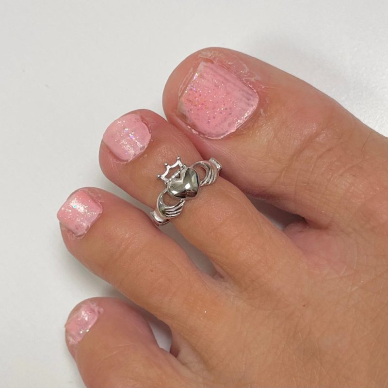 sterling silver toe ring