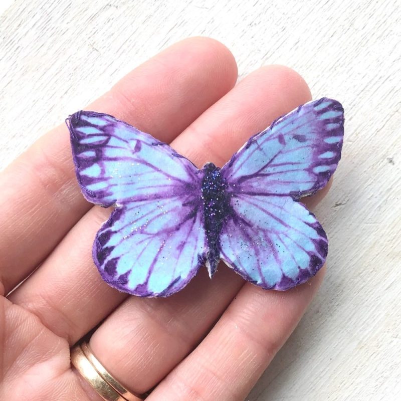 butterfly hairclip
