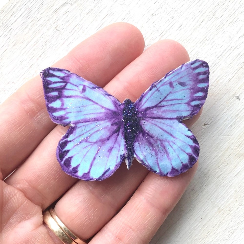 butterfly hairclip