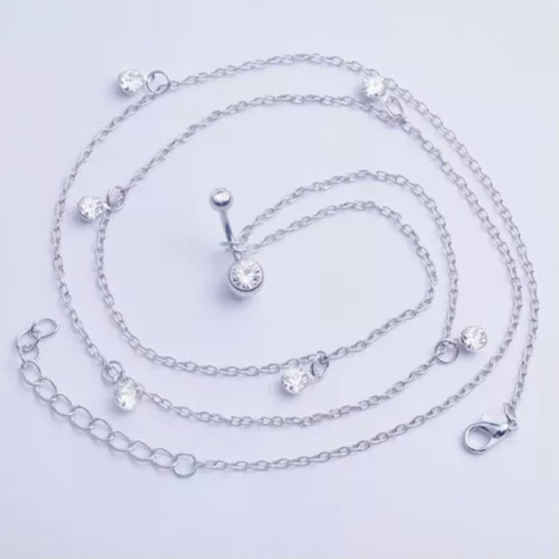 silver waist chain