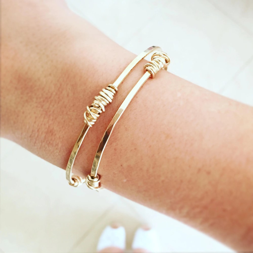 bangle bracelet gold