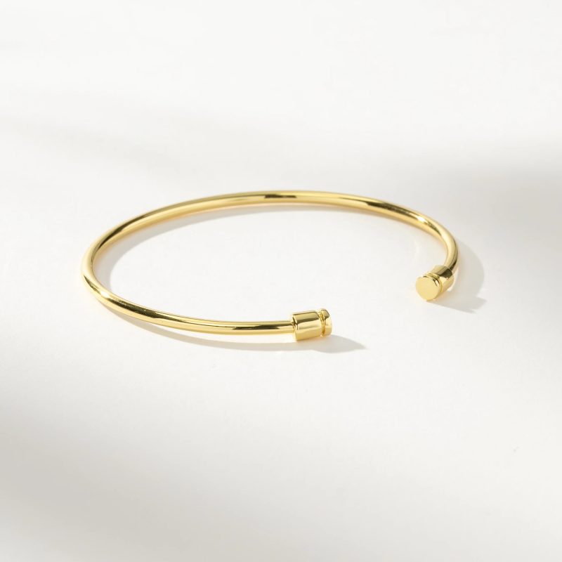 open bangle bracelet