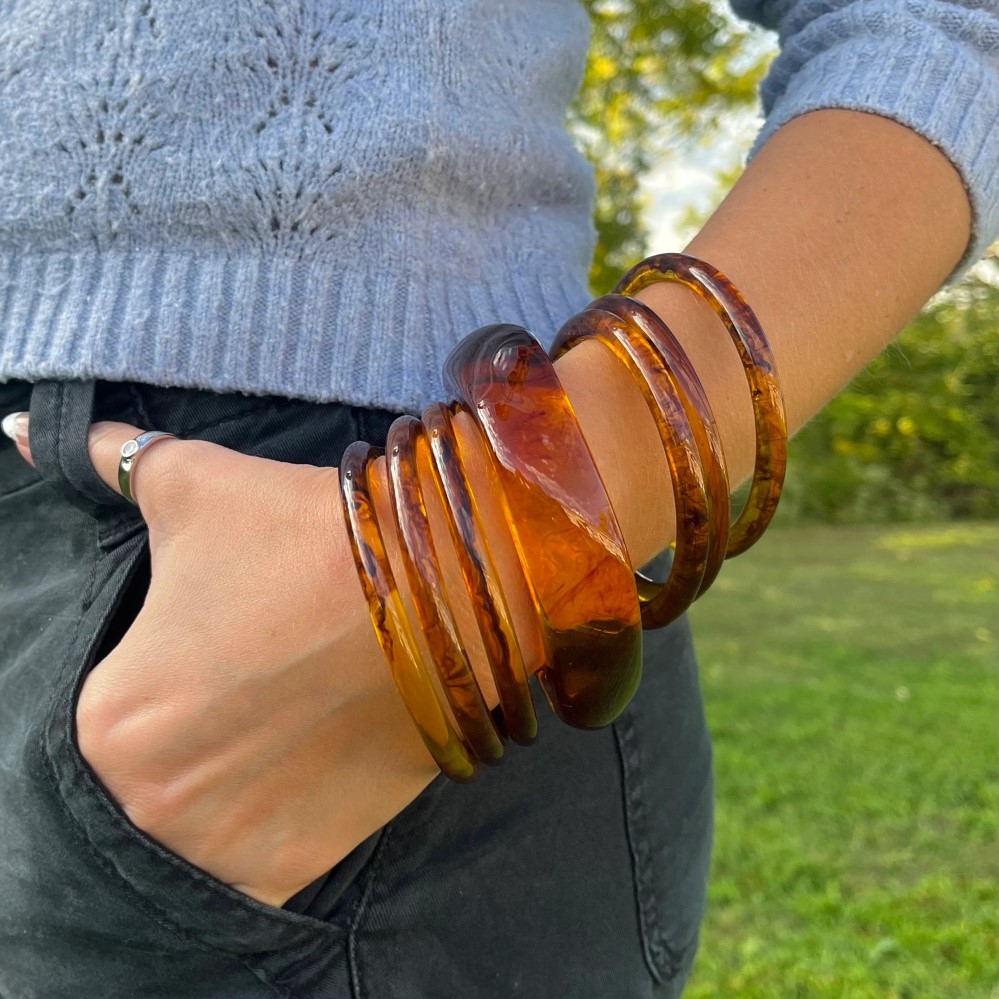 chunky bangle bracelets