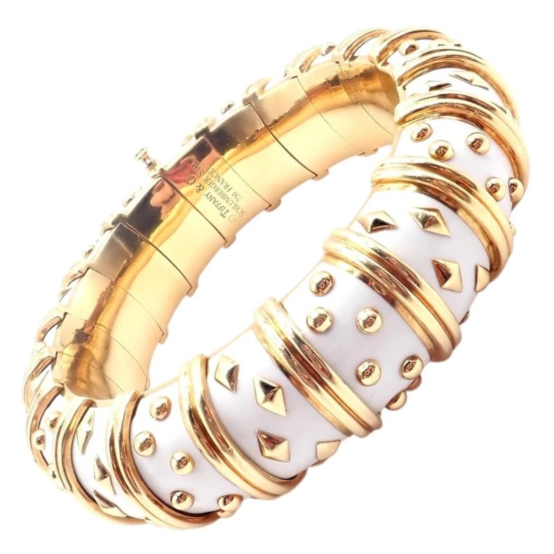 tiffany bangle bracelet gold