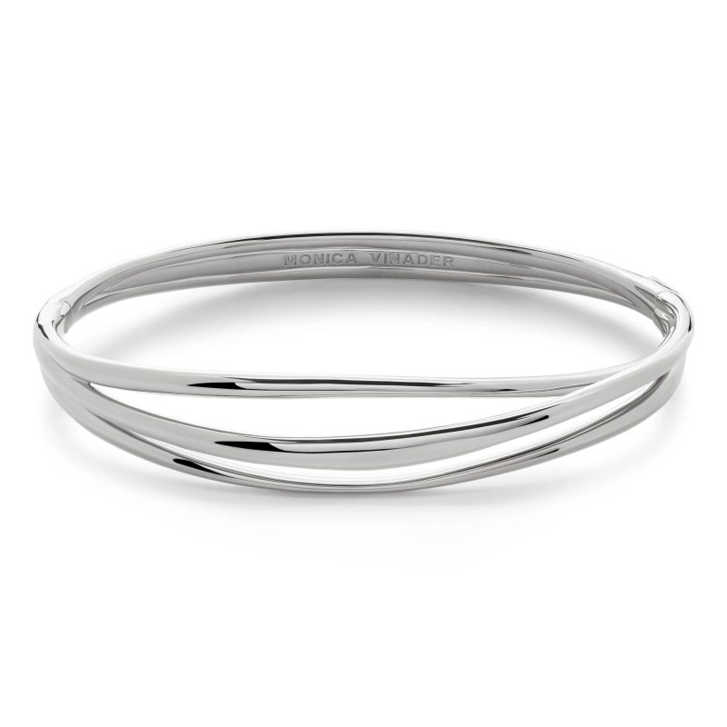 silver bangle bracelet