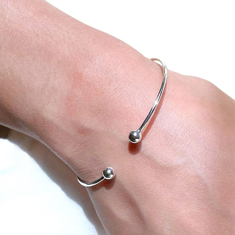 open bangle bracelet