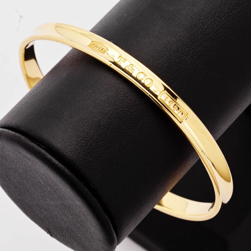 tiffany gold bangle bracelets