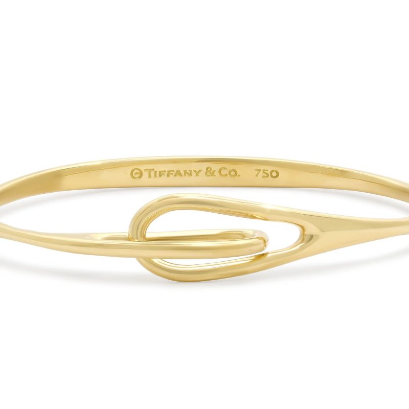 tiffany bangle gold