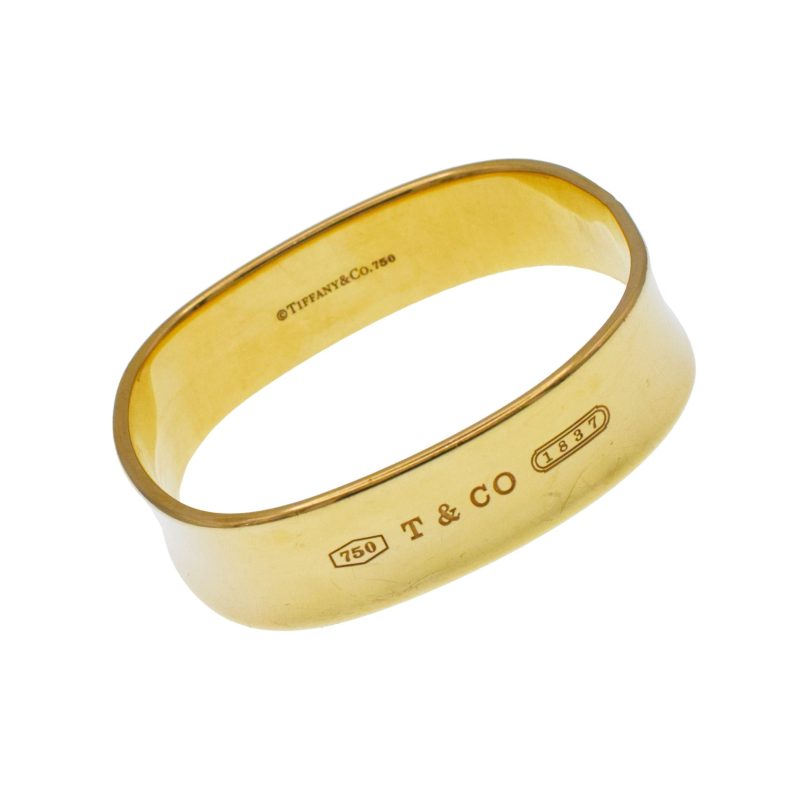 tiffanys gold bangle