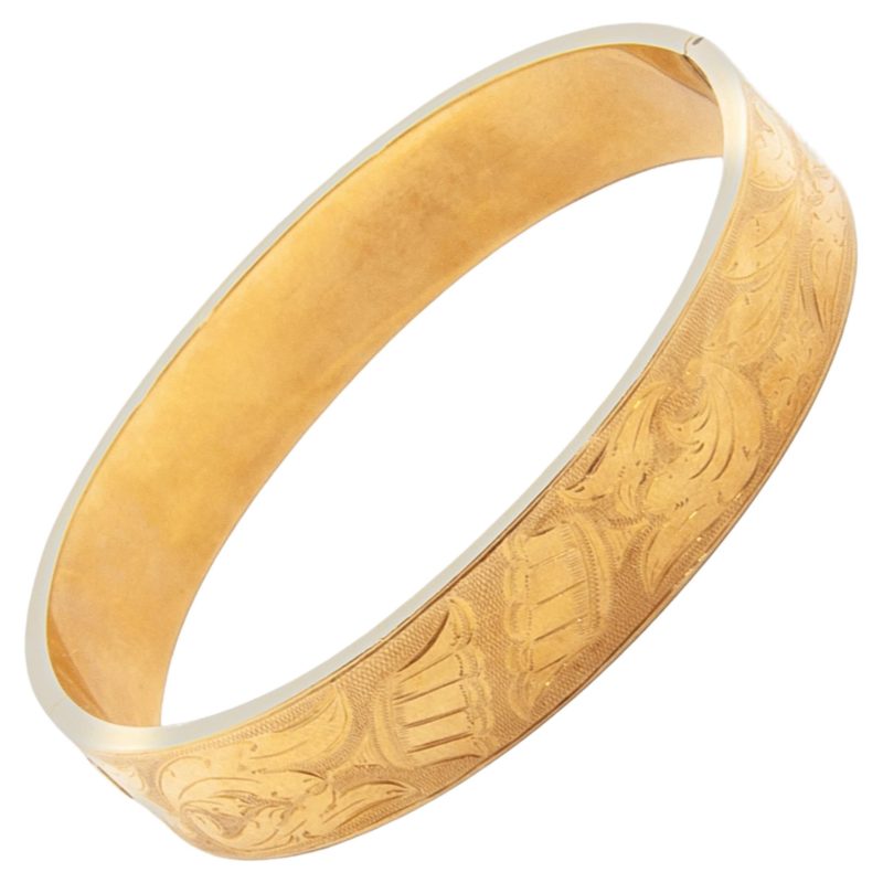 bangle bracelet gold