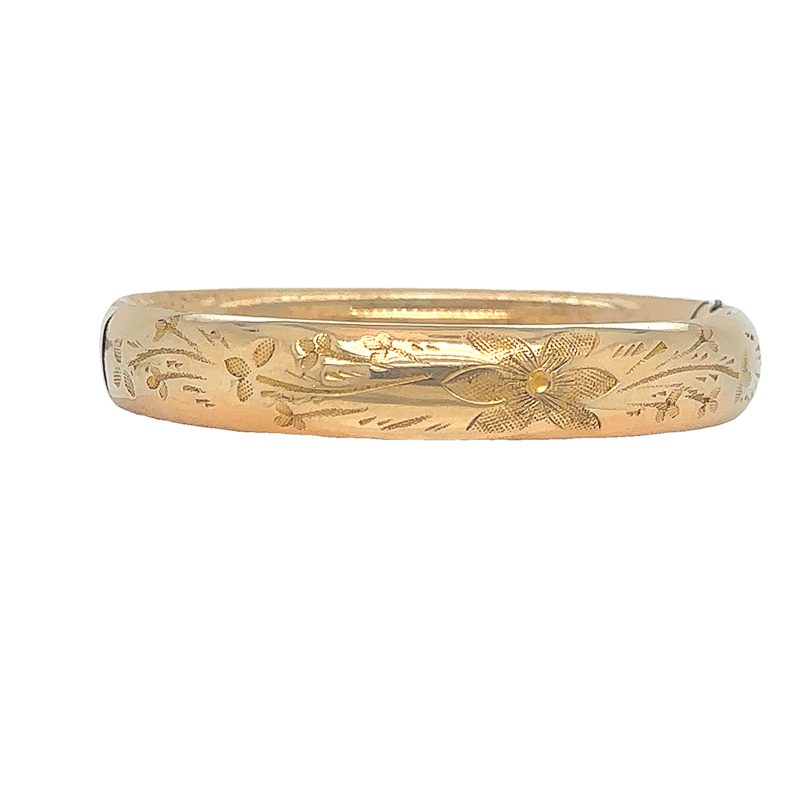 vintage gold bangle