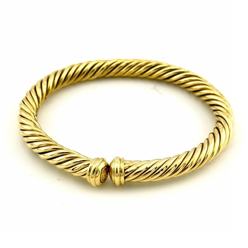 david yurman gold bangle